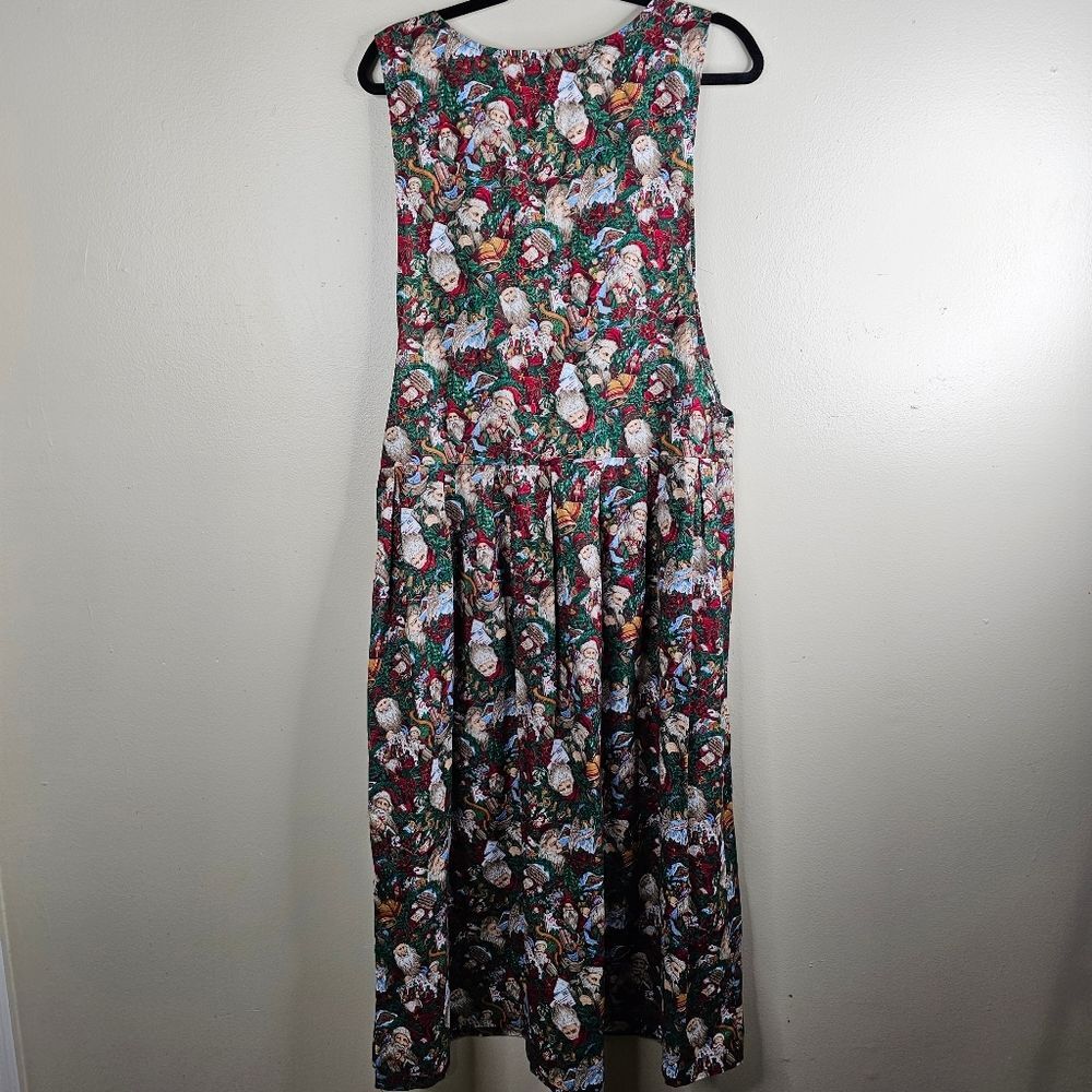 Pam's closet vintage christmas Santa dress size large